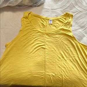 Old Navy Yellow Tank Top